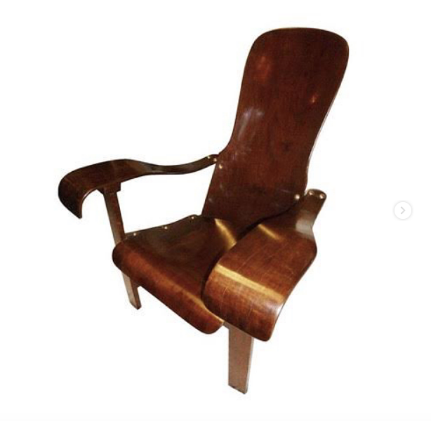 Brazilian designer modernist chair