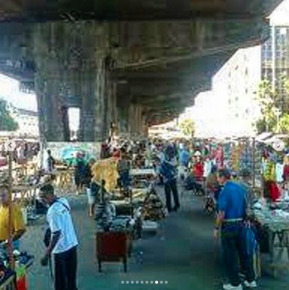 Praca Quinze flea market in Rio de Janeiro